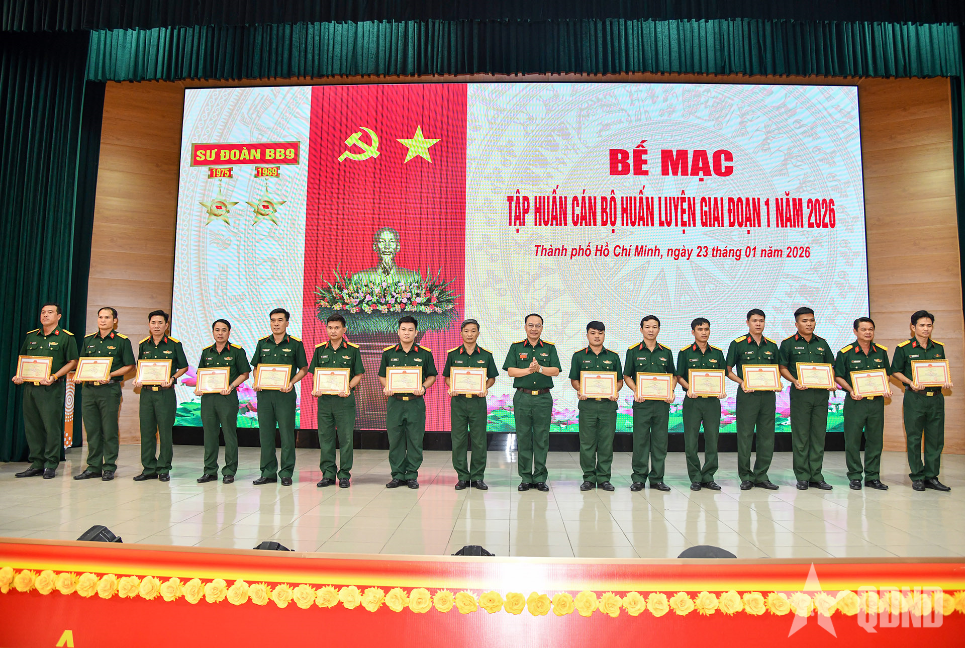 Sư đoàn 9 thống nhất nội dung công tác tham mưu huấn luyện